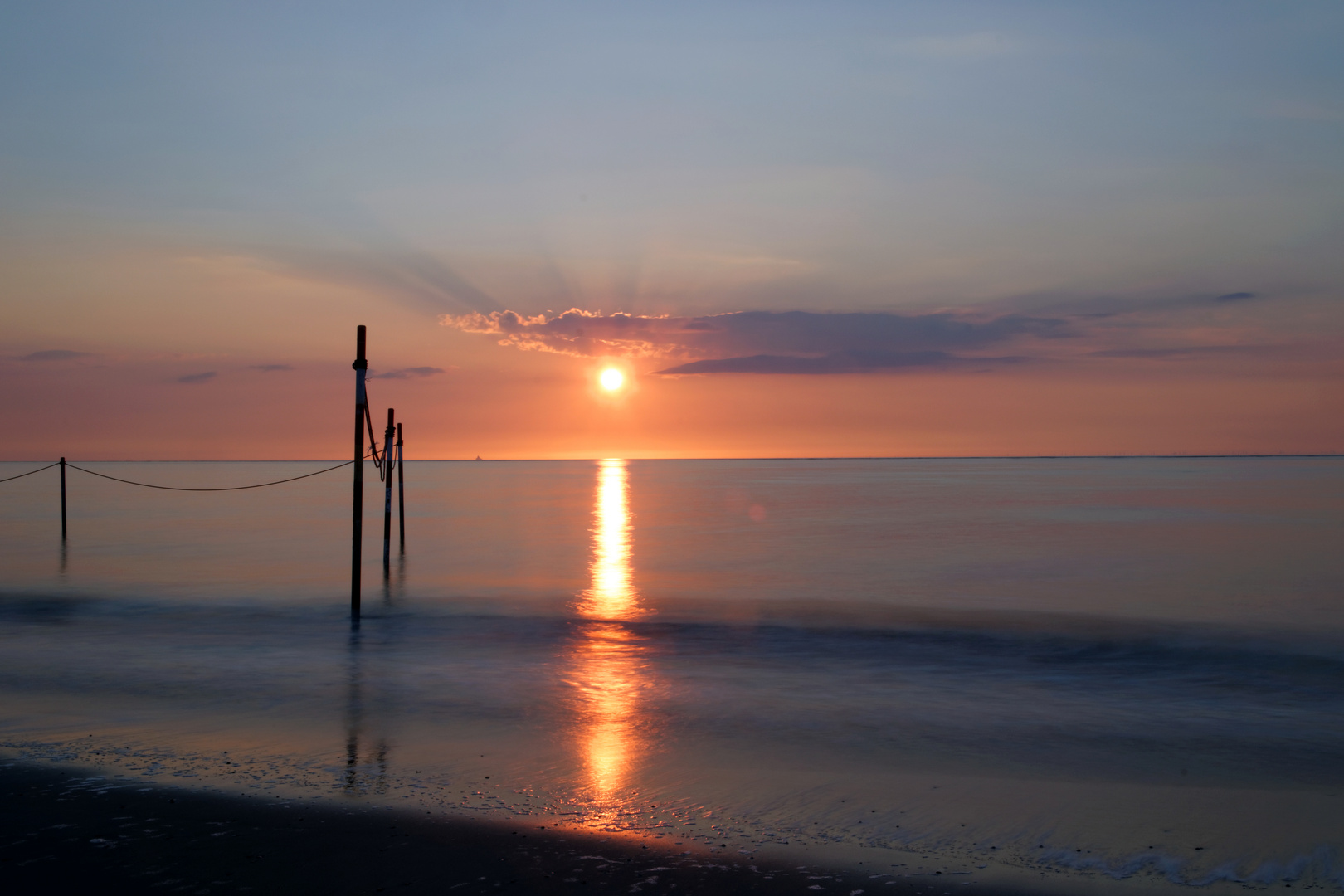 Sonnenaufgang auf Baltrum