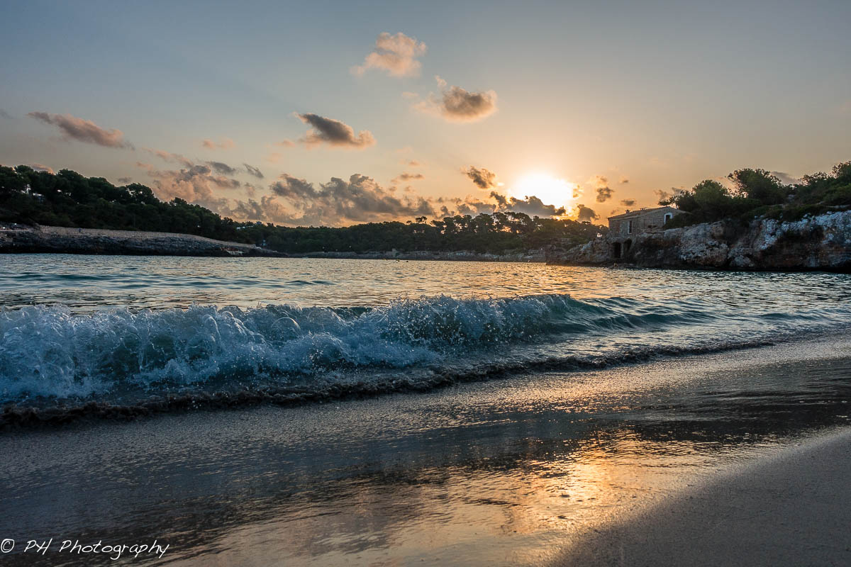 Sonnenaufgang auf Cala Mondragó