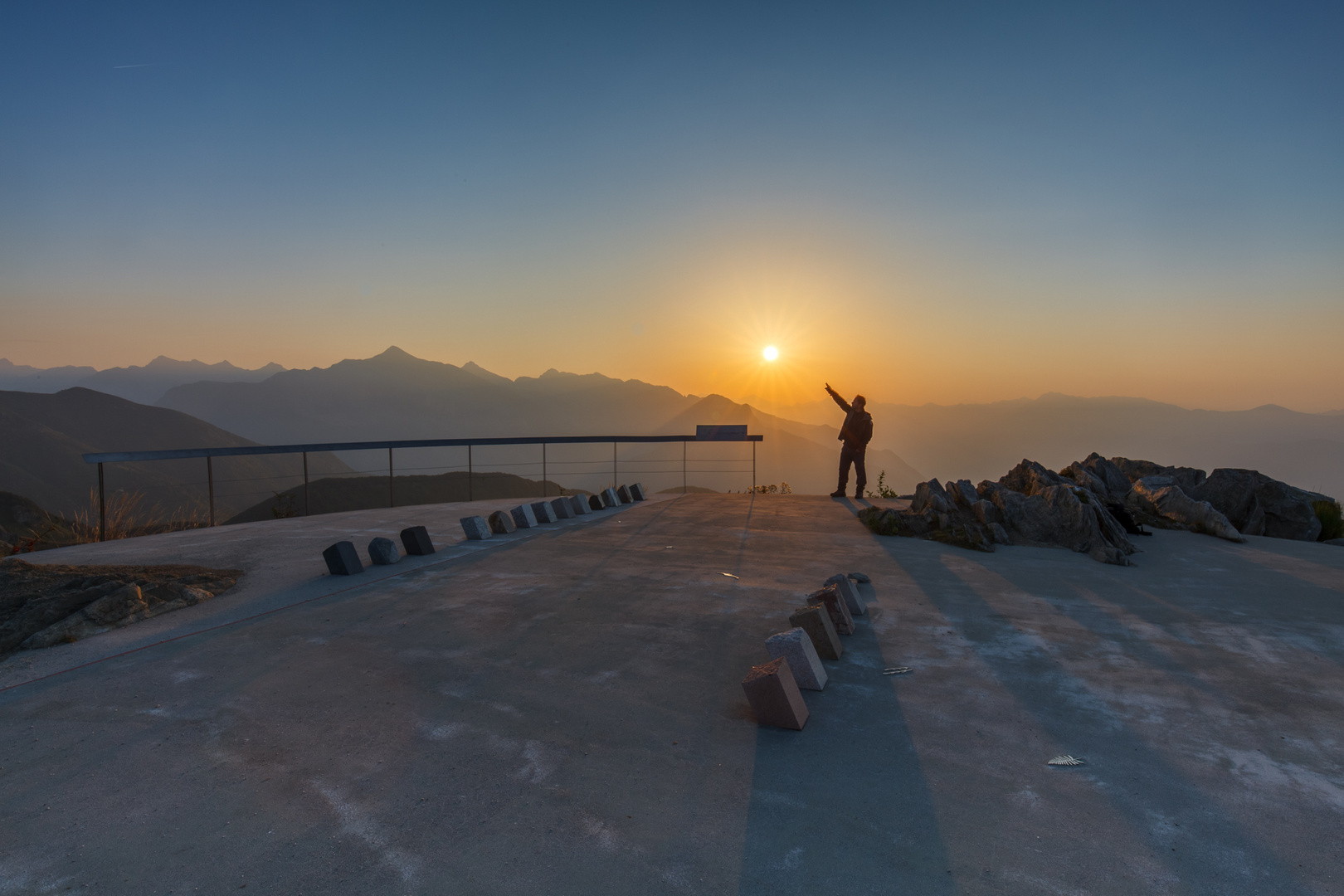 Sonnenaufgang auf Cardada