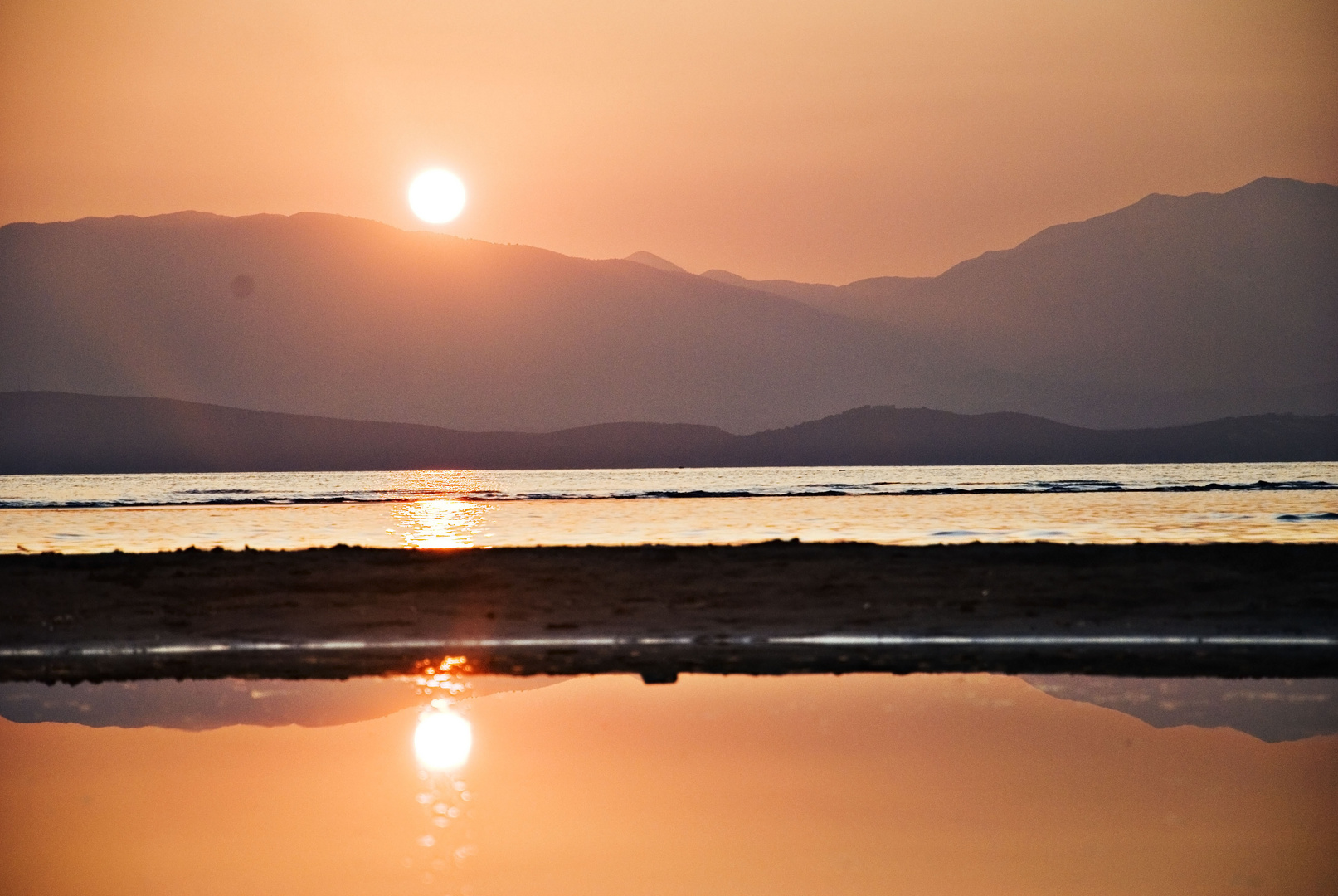 Sonnenaufgang auf Corfu