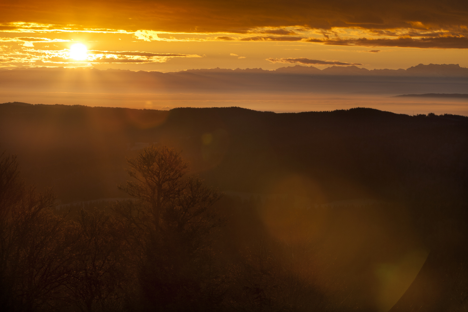 Sonnenaufgang auf dem Blößing | Südschwarzwald