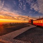 Sonnenaufgang auf dem Brocken