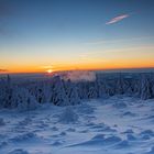 Sonnenaufgang auf dem Brocken