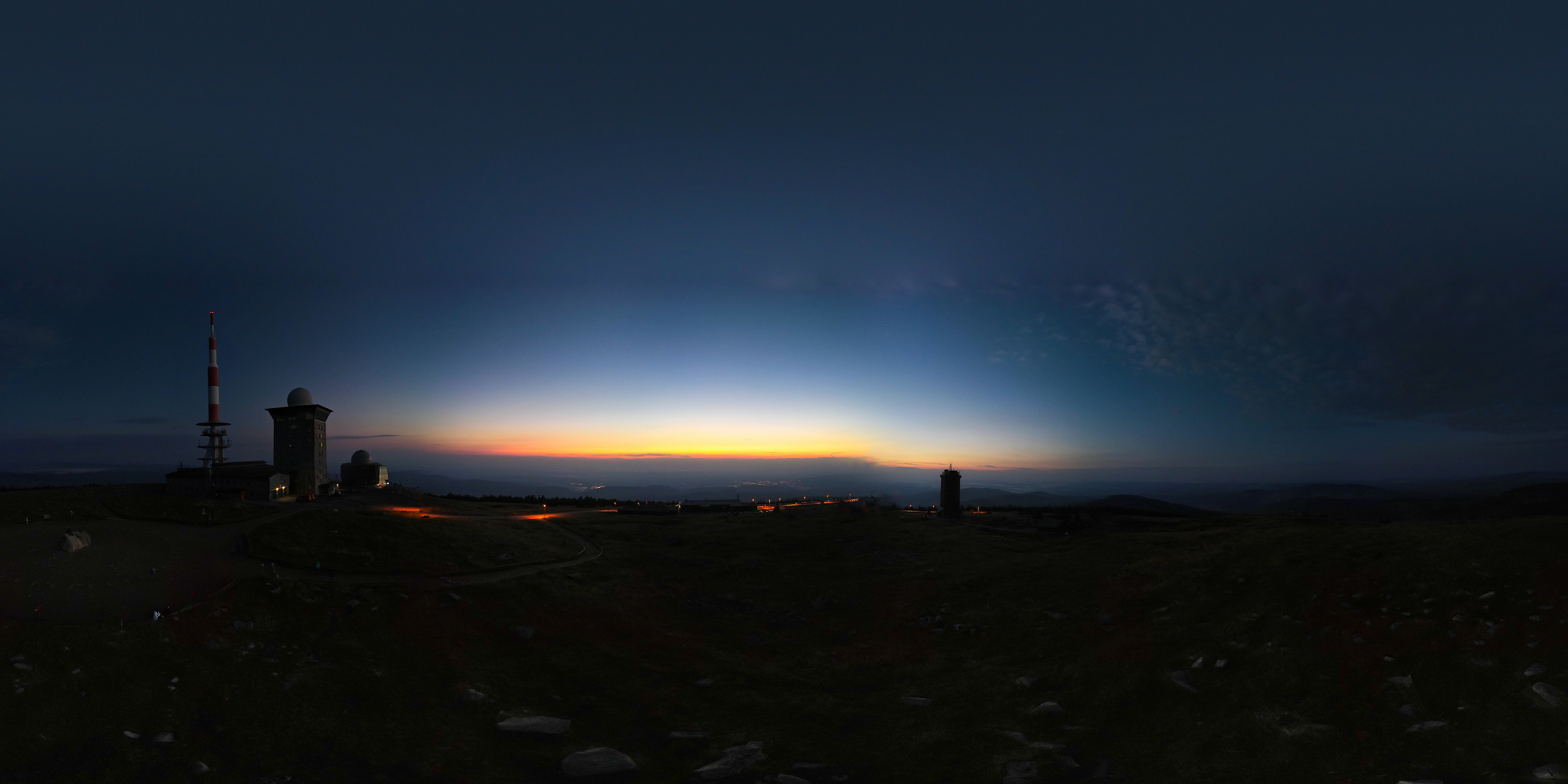 Sonnenaufgang auf dem Brocken 