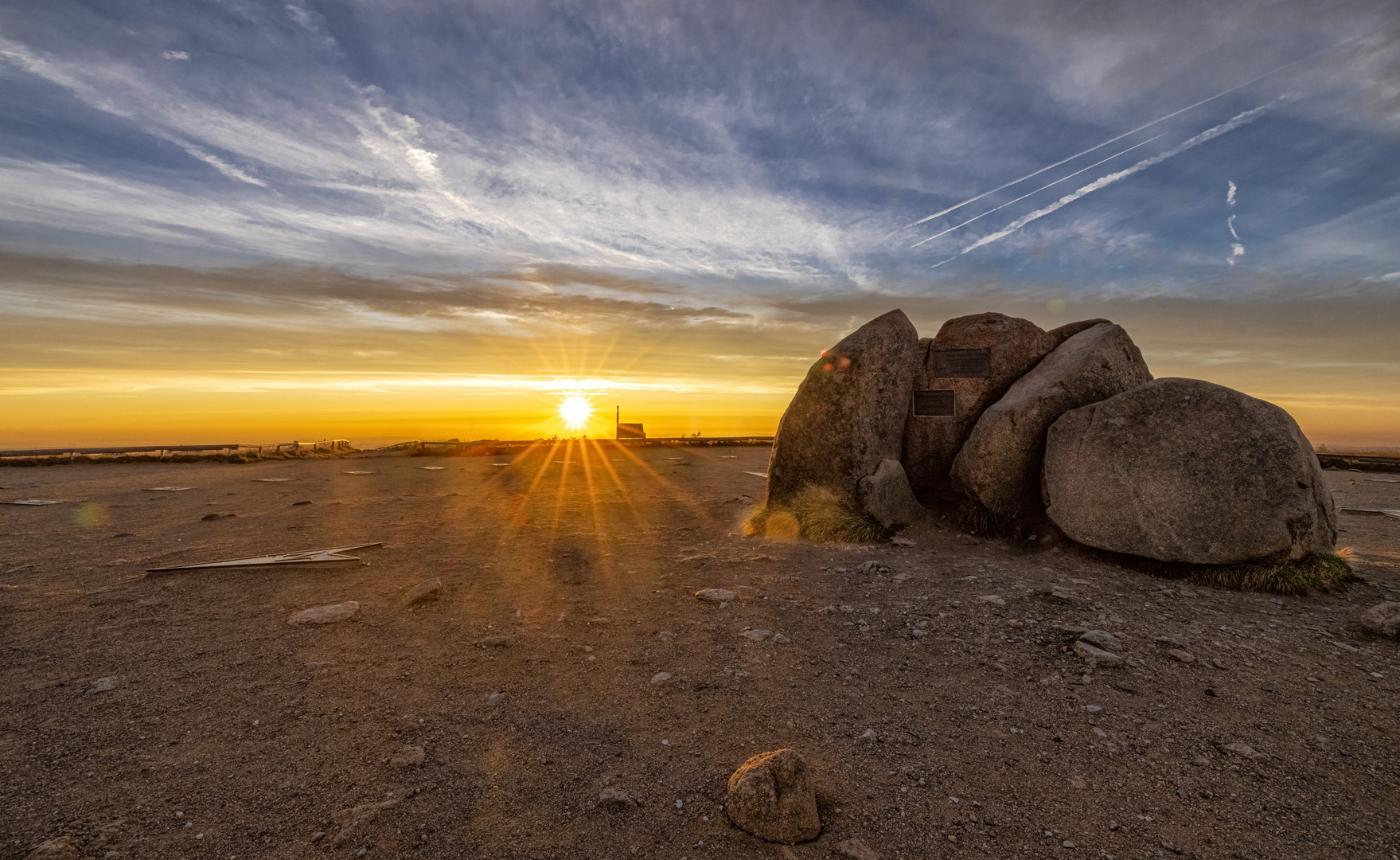 Sonnenaufgang auf dem Brocken die zweite