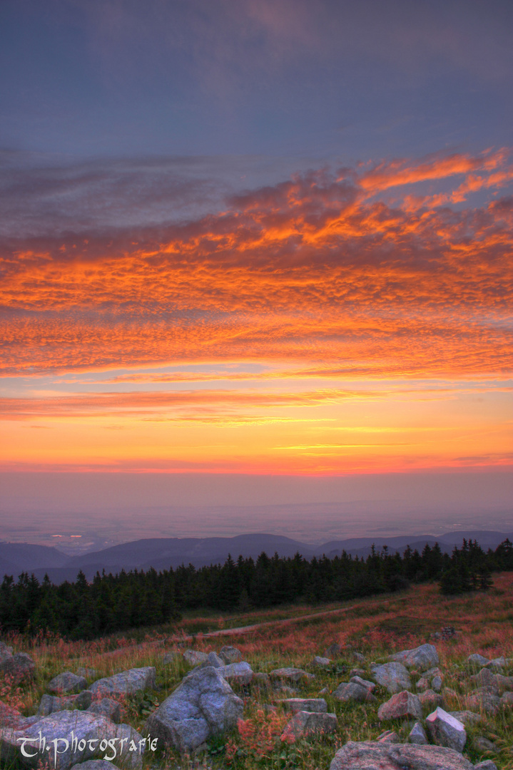 ~ Sonnenaufgang auf dem Brocken II ~