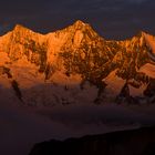 Sonnenaufgang auf dem Dach der Schweiz