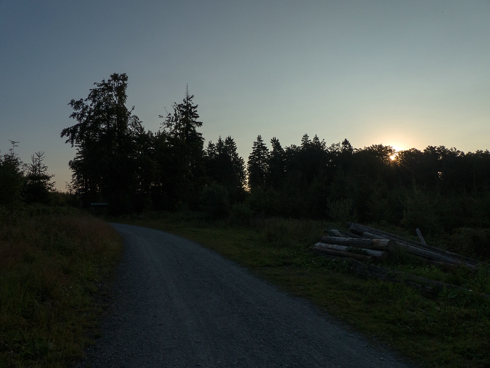 Sonnenaufgang auf dem Ettelsberg