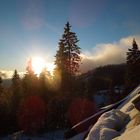 Sonnenaufgang auf dem Feldberg