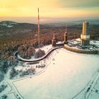 Sonnenaufgang auf dem Feldberg im Taunus