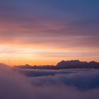 Sonnenaufgang auf dem Großen Mythen (Schweiz)