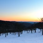 Sonnenaufgang auf dem Heidelberger Kohlhof (470m) 