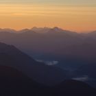 Sonnenaufgang auf dem Herzogstand Gipfel #2