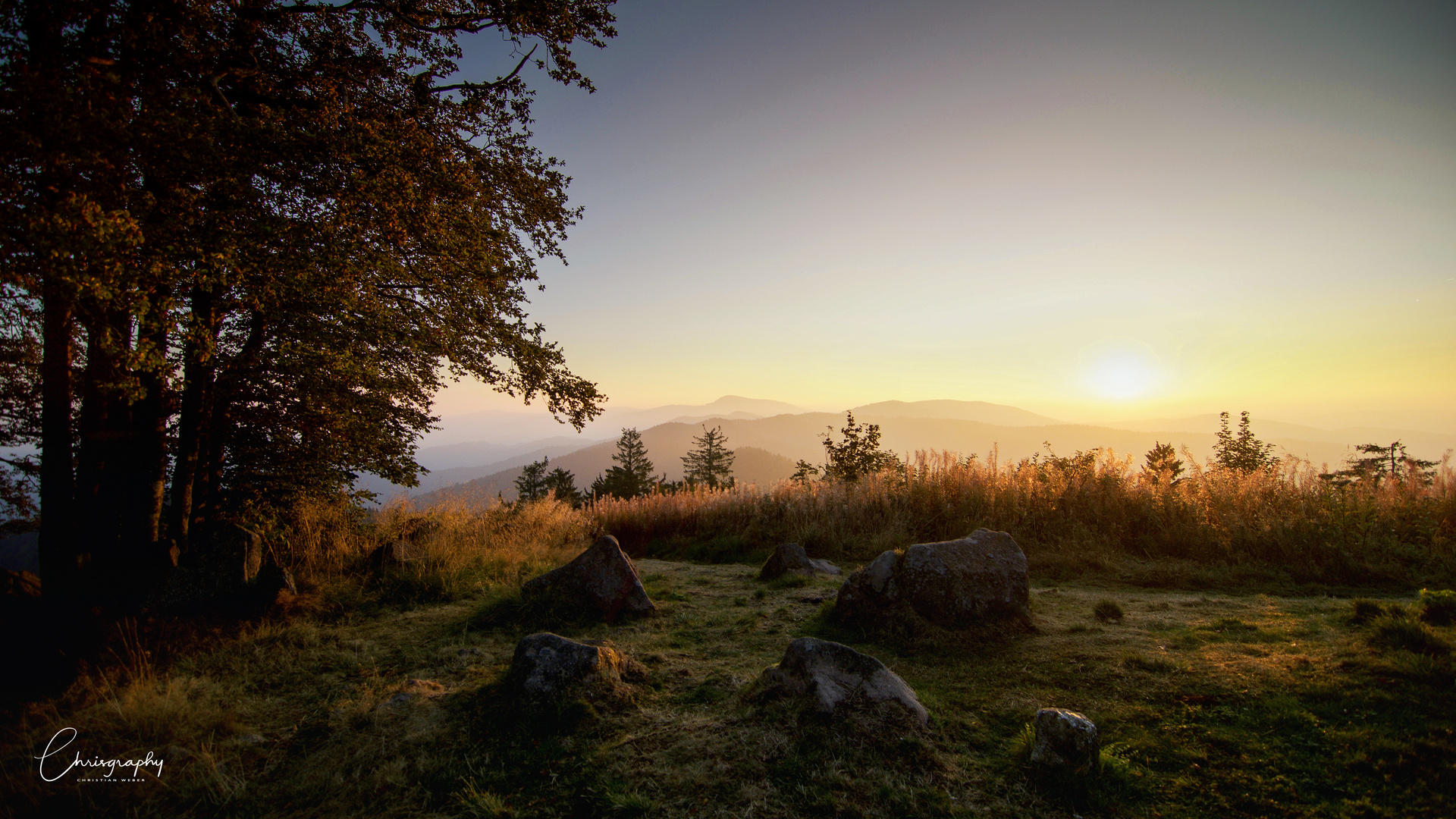 Sonnenaufgang auf dem Hochblauen