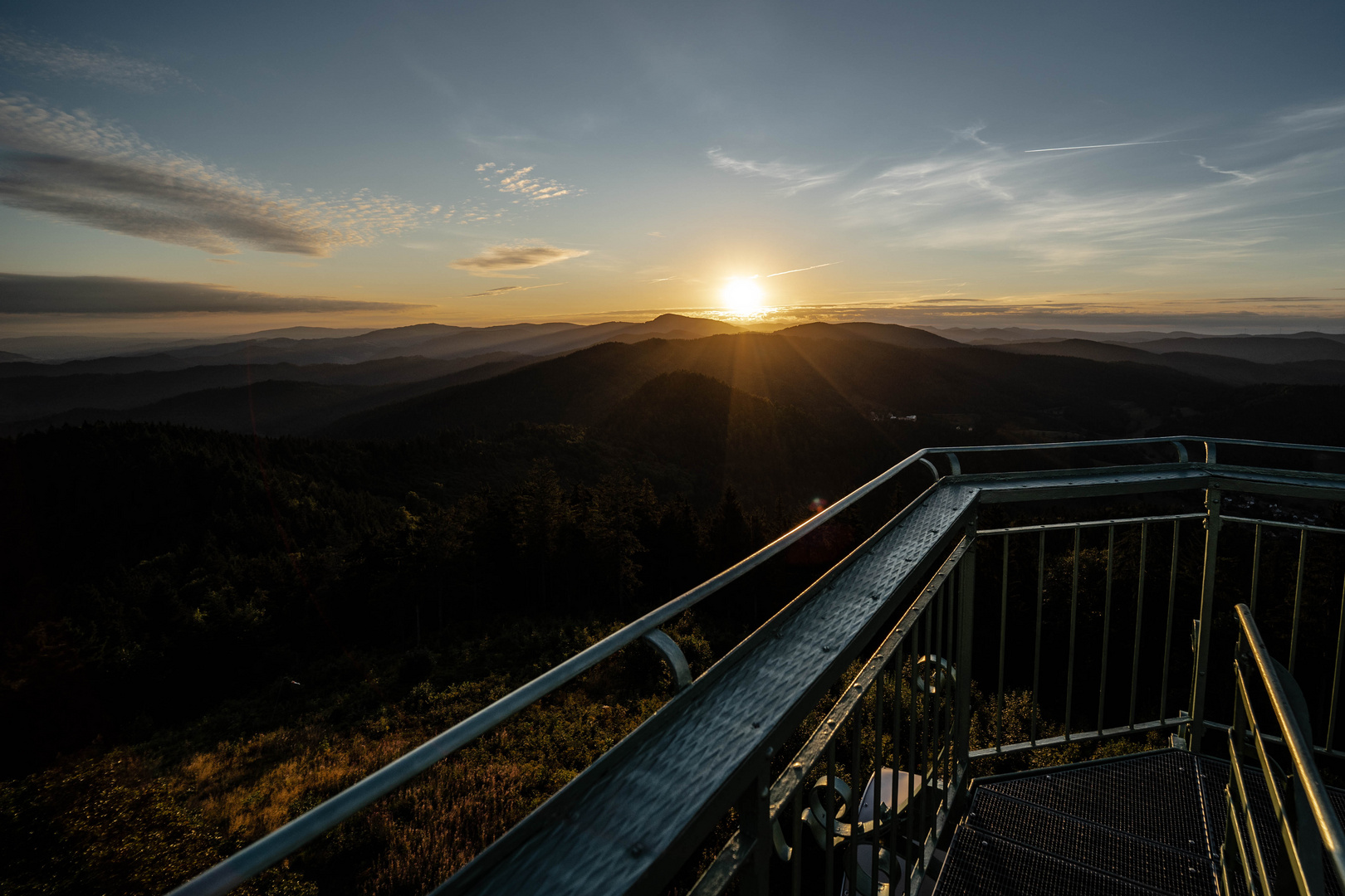 Sonnenaufgang auf dem Hochblauen