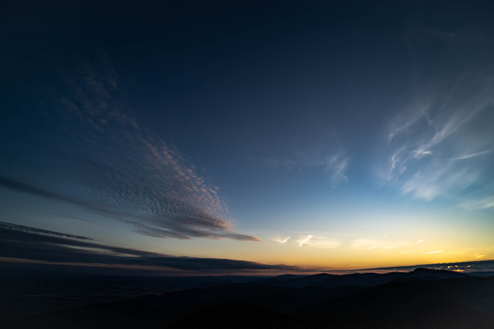 Sonnenaufgang auf dem Hochblauen