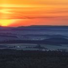 Sonnenaufgang auf dem Ipf....