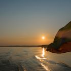 Sonnenaufgang auf dem Irrawaddy (© Buelipix)