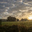 Sonnenaufgang auf dem Land