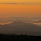 Sonnenaufgang auf dem Lusen