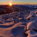 Sonnenaufgang auf dem Lusengipfel