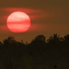 Sonnenaufgang auf dem Mekong