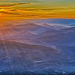 Sonnenaufgang auf dem Mont Ventoux