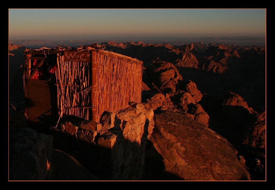 Sonnenaufgang auf dem Mosesberg