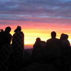 Sonnenaufgang auf dem Mosesberg