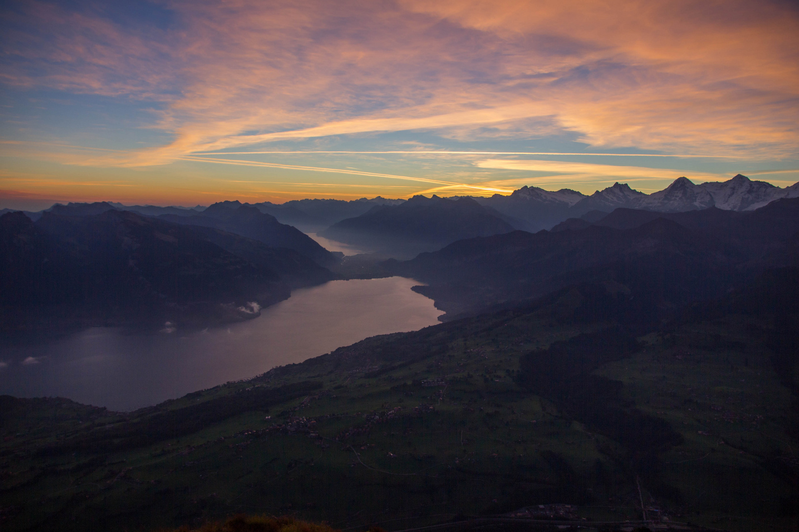 Sonnenaufgang auf dem Niesen