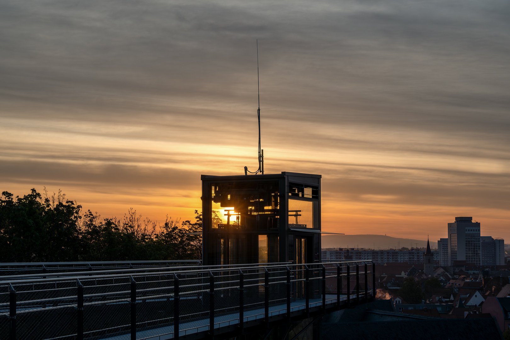 Sonnenaufgang auf dem Petersberg 03