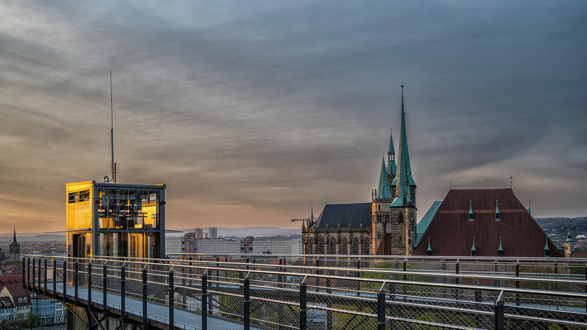 Sonnenaufgang auf dem Petersberg 10