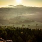 Sonnenaufgang auf dem Pfaffenstein #2