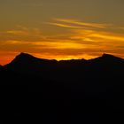 Sonnenaufgang auf dem Pfrondhorn