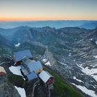 Sonnenaufgang auf dem Säntis