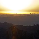 Sonnenaufgang auf dem Säntis