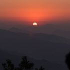 Sonnenaufgang auf dem Sarangkot