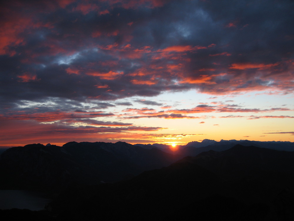 Sonnenaufgang auf dem Schafberg