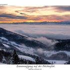Sonnenaufgang auf dem Schweizer Belchen