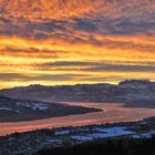 Sonnenaufgang auf dem Uetliberg (Zürcher Hausberg)