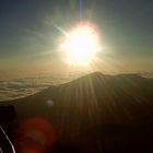 Sonnenaufgang auf dem Vulkan Haleakala, Maui, Hawaii