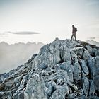 Sonnenaufgang auf dem Weißhorn, Südtirol (Italien)