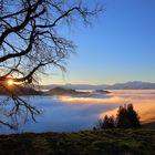 Sonnenaufgang auf der Alp Scheidegg