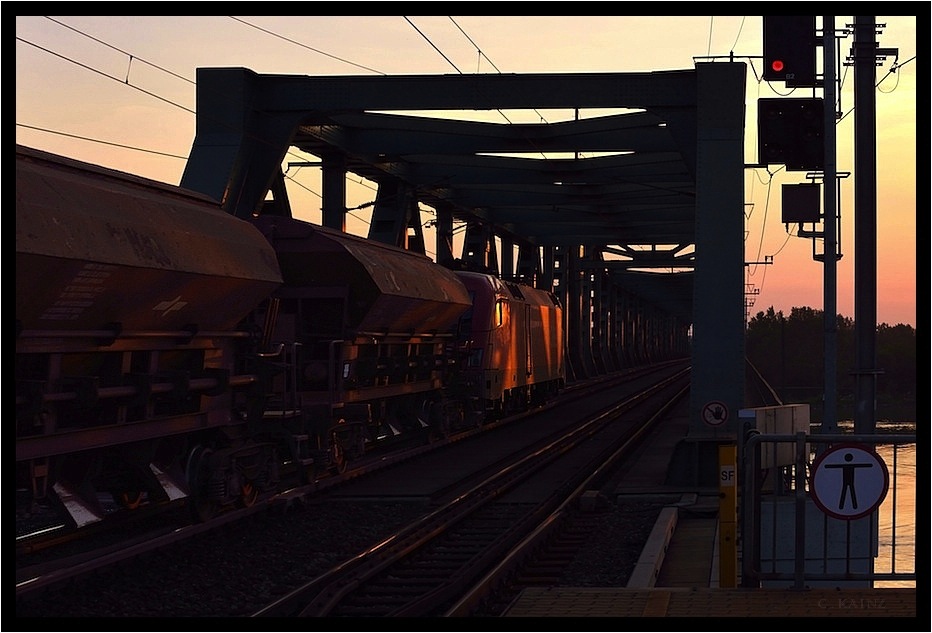 Sonnenaufgang auf der Bruck'n