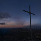 Sonnenaufgang auf der Dreieckspitze...