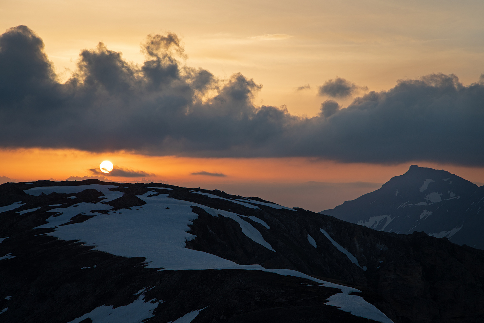 Sonnenaufgang auf der Edelweißspitze am  Großglockner