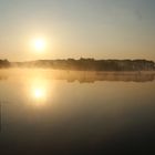 sonnenaufgang auf der havel