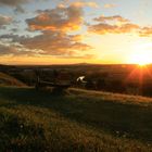 Sonnenaufgang auf der Heuneburg