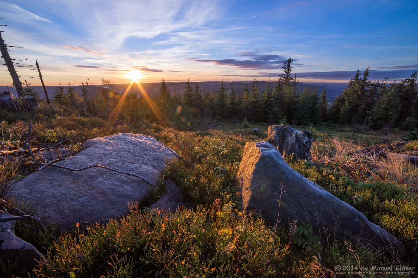 Sonnenaufgang auf der Hornisgrinde