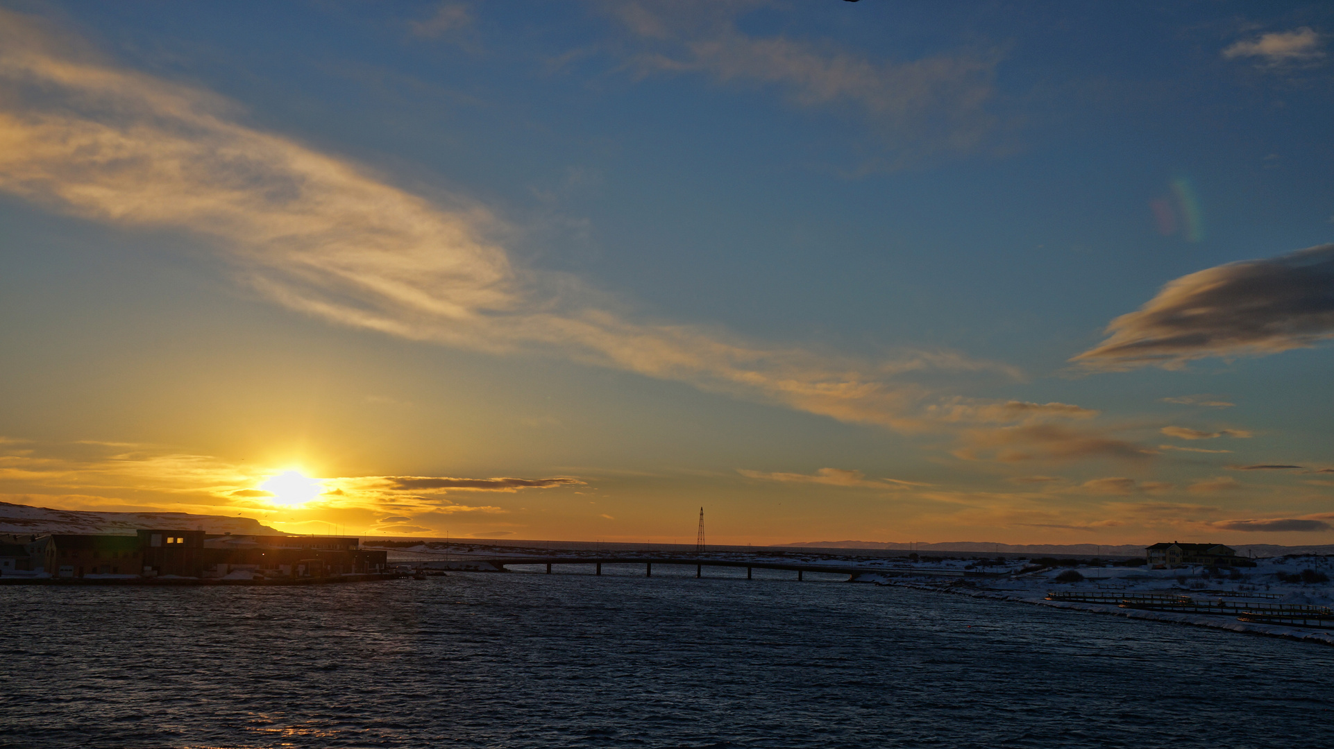 Sonnenaufgang auf der Hurtigrute